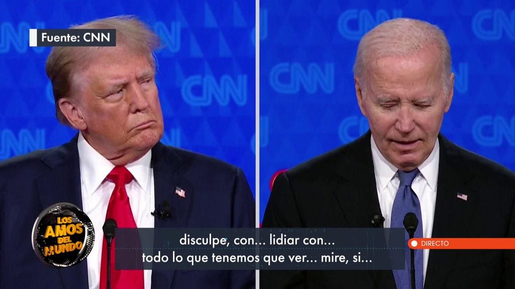 Donald Trump y Joe Biden