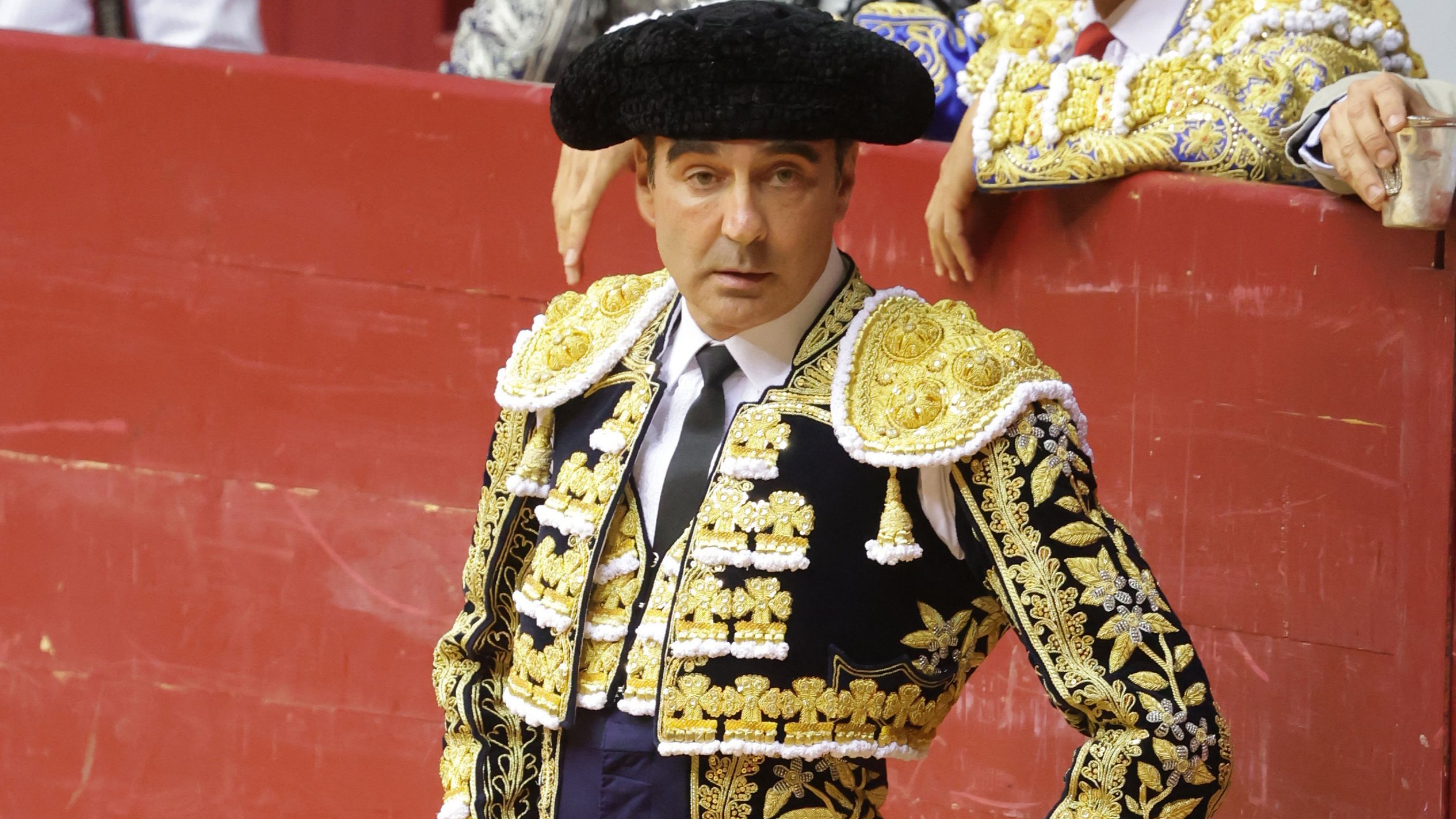 Enrique Ponce durante su faena en la plaza de toros, a 1 de julio de 2024, en Burgos.