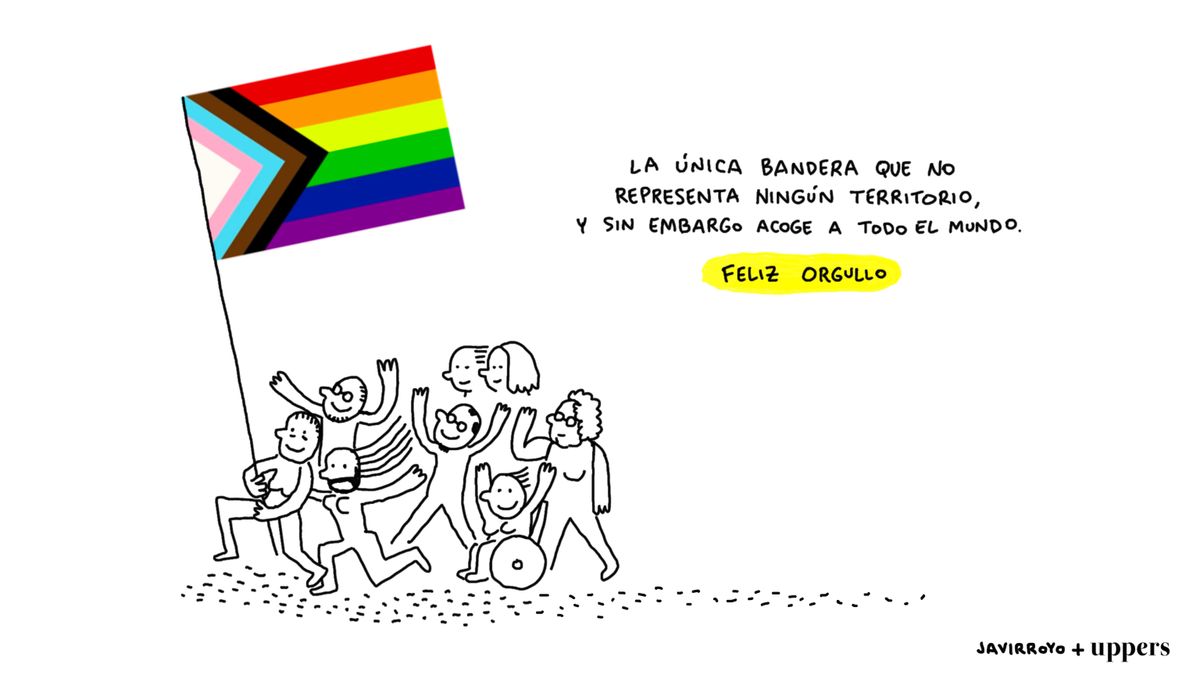 La viñeta de Javirroyo: "La única bandera"