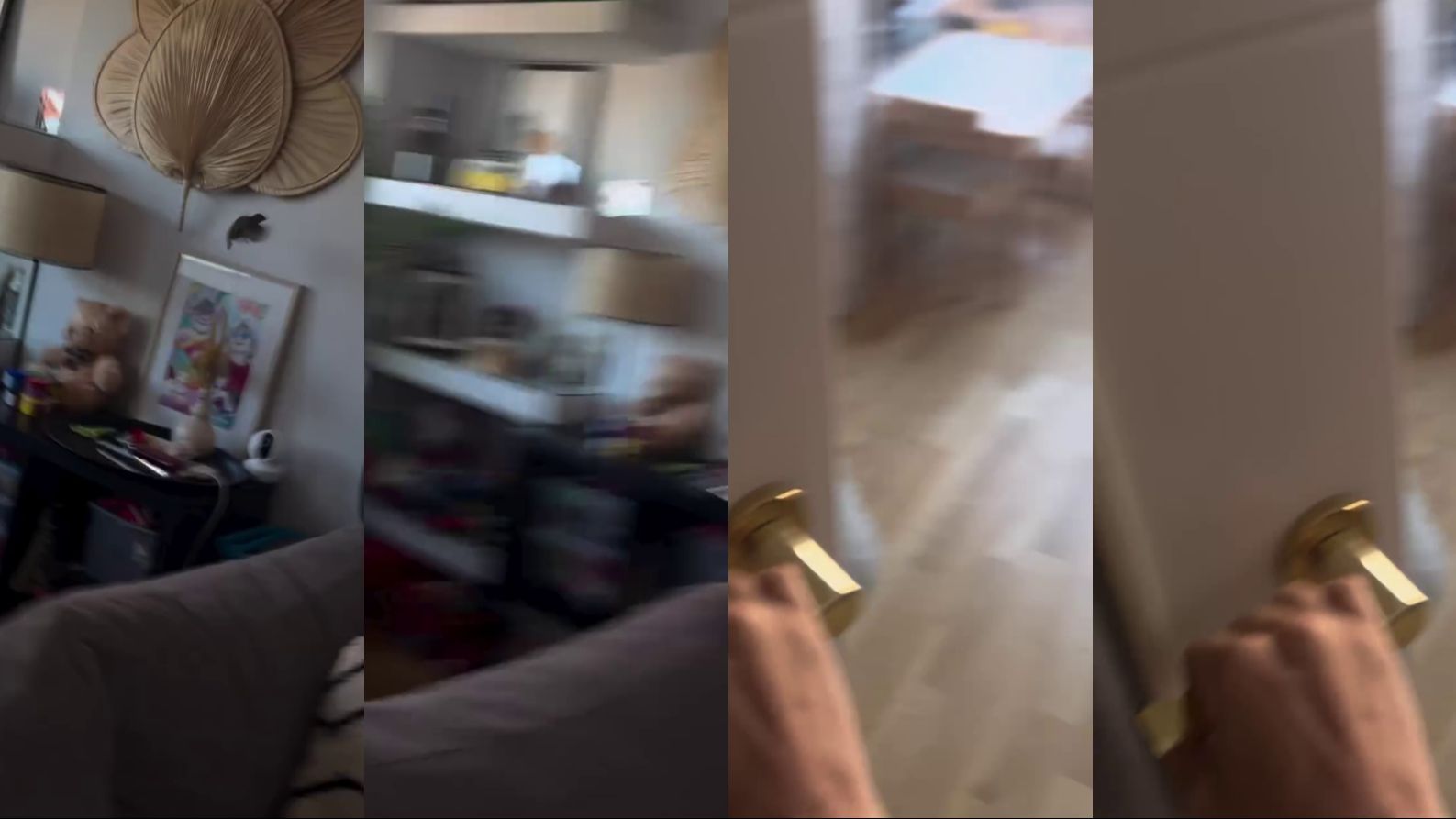 Marta Castro se va corriendo y cierra la puerta de un portazo debido a su fobia a las aves