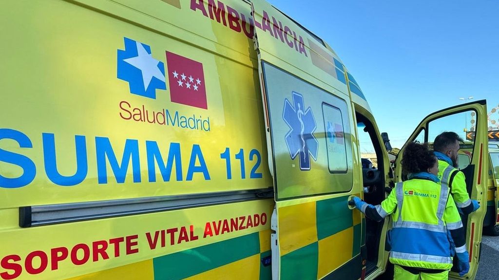 Una ambulancia del Servicio de Urgencias Médicas de Madrid