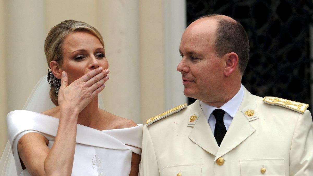 Alberto de Mónaco y Charlène el día de su boda