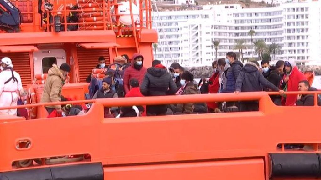 Manifestación en Canarias contra la inmigración irregular