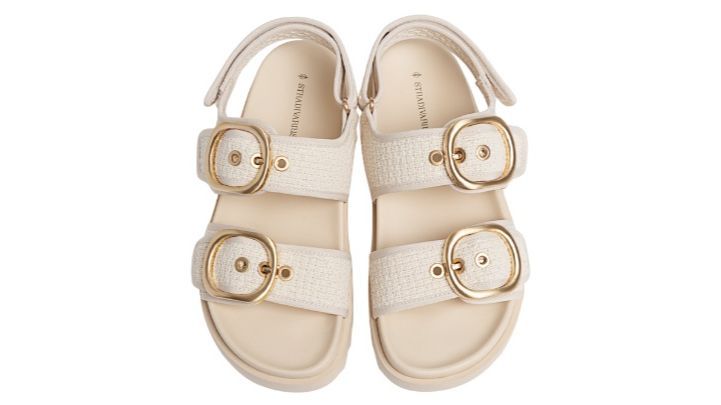 Sandalias con suela track