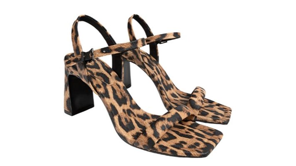 Sandalias de leopardo