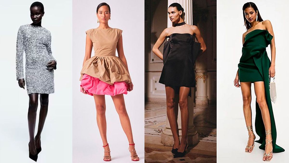 Vestidos de H & M, Cossy, Zara y Asos Design