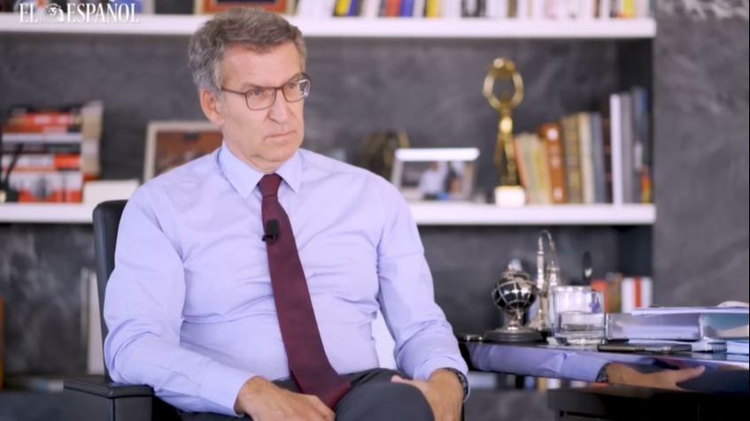 Feijóo reprocha a Sánchez haber "amnistiado" a Puigdemont "con una ley"