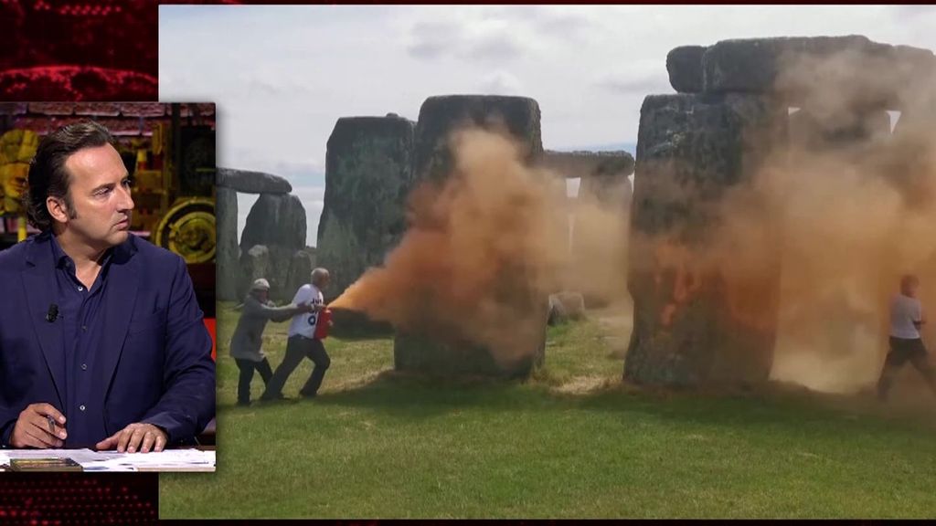 Iker Jiménez, muy contundente con los activistas que atacaron Stonehenge: ''Hay que ser idiota''