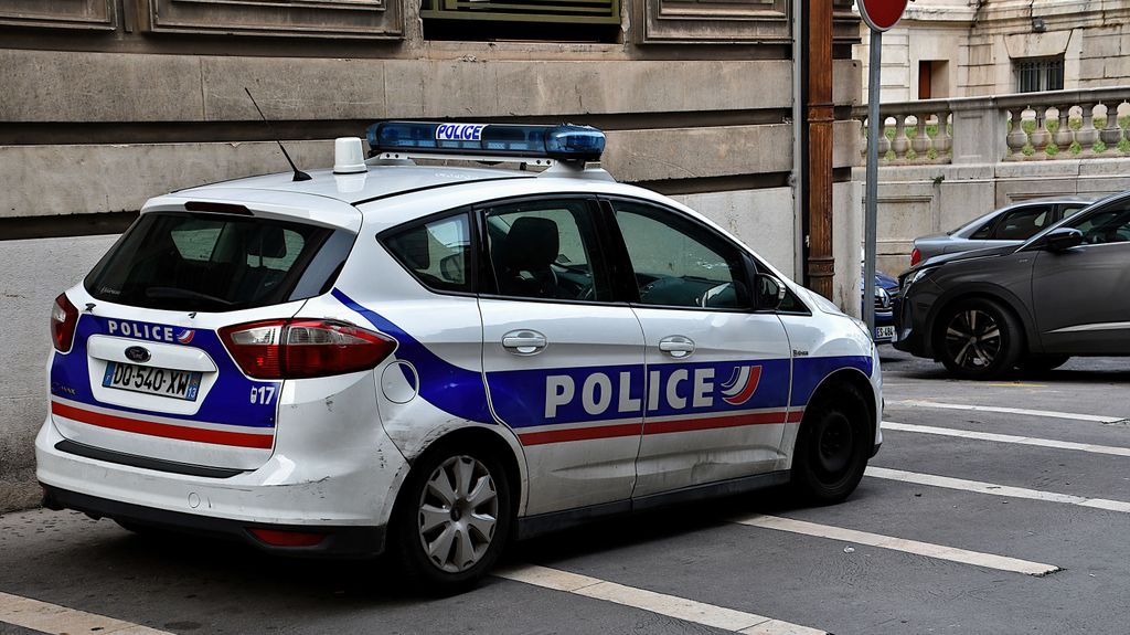 Imagen de archivo de un coche de Policía en Francia