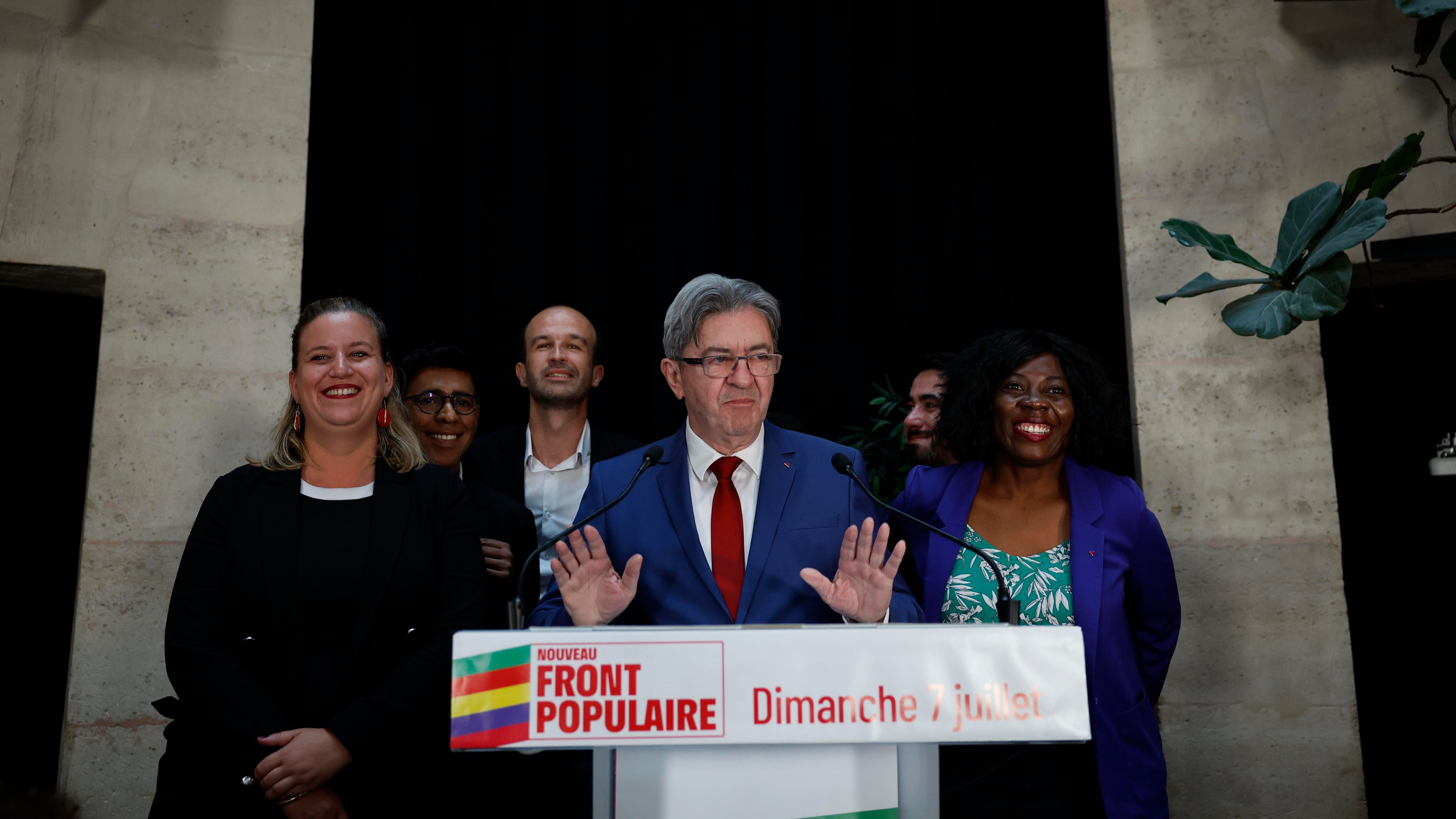 Jean-Luc Mélenchon, candidato de La Francia Insumisa