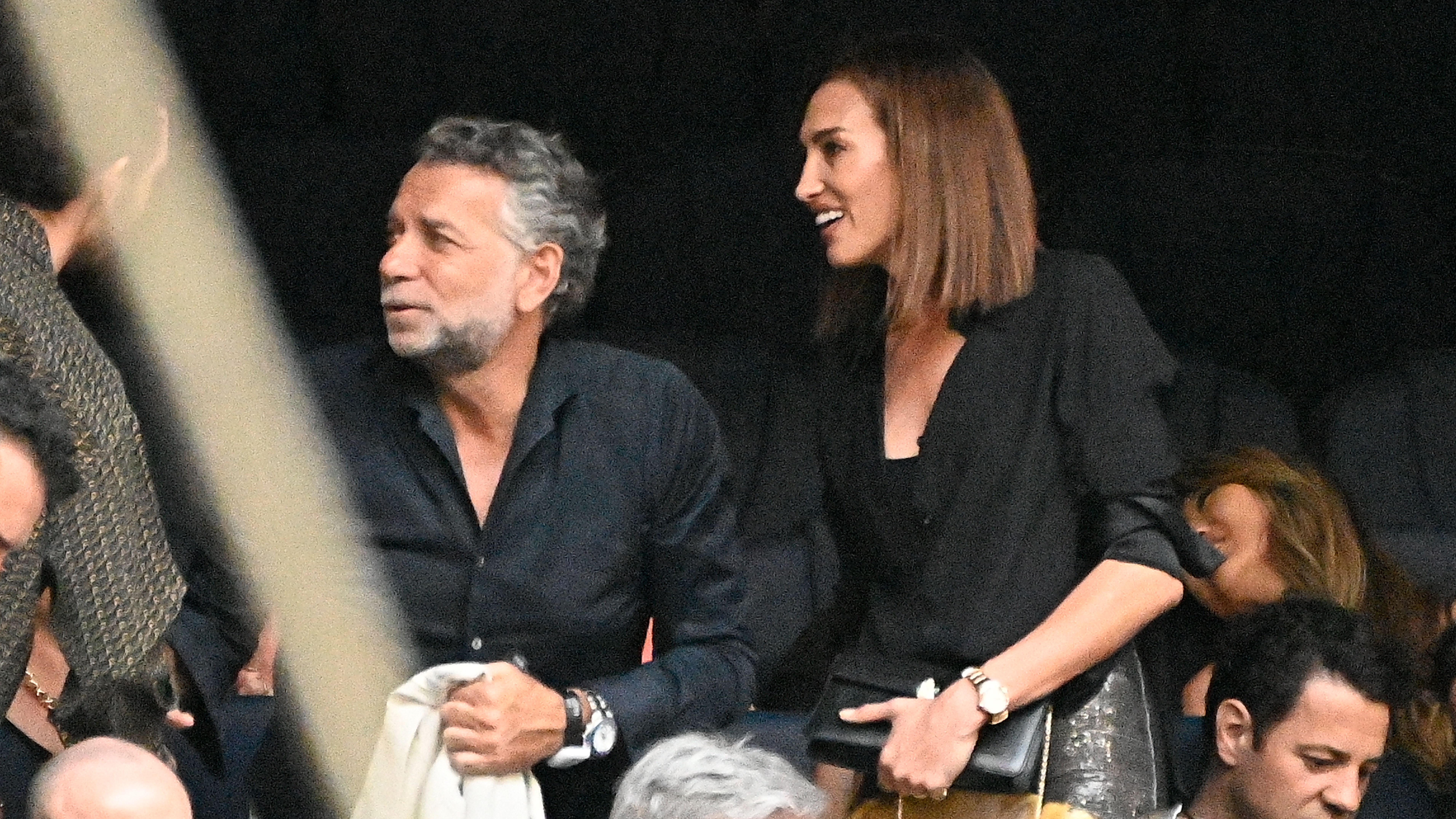 Nieves Álvarez y Bill Saad