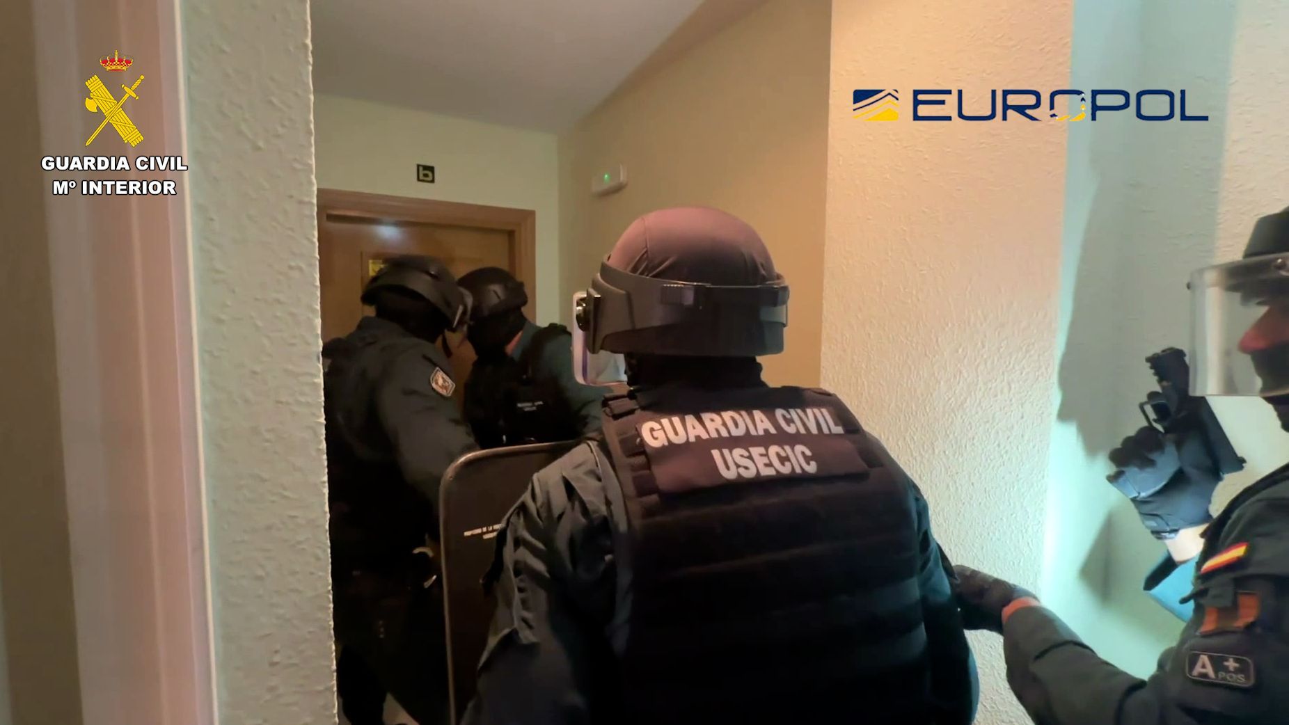 Operativo de la Guardia Civil