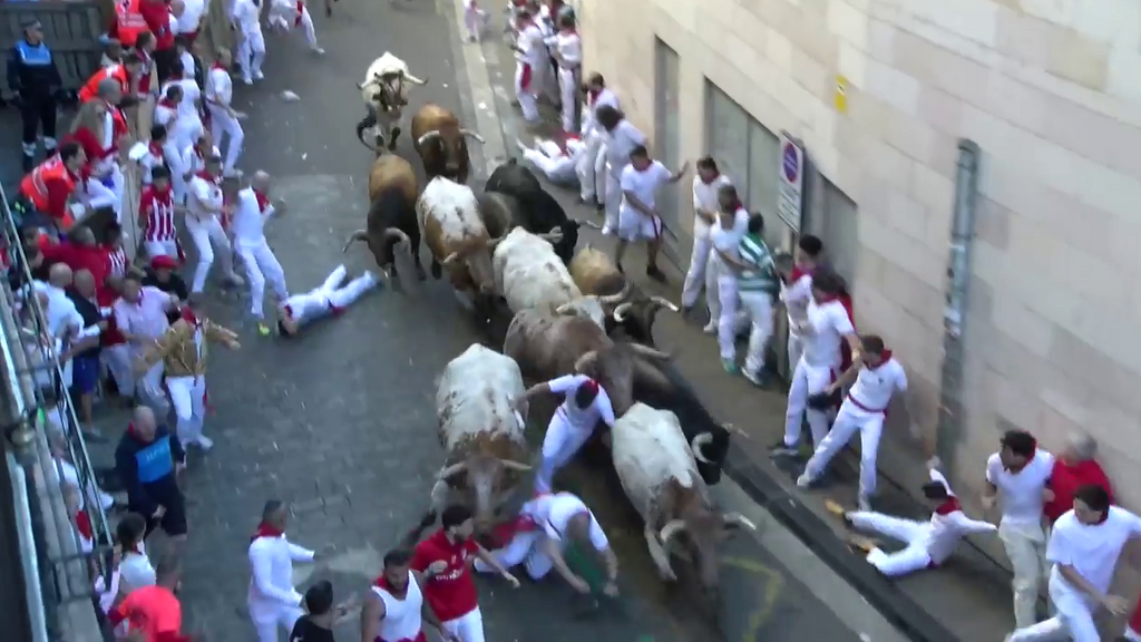 Primer encierro de los Sanfermines