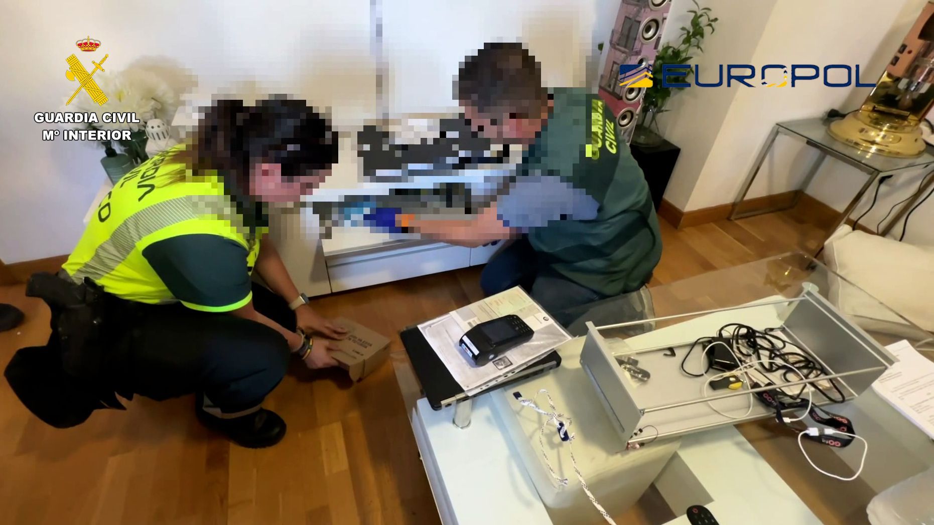 Registro a una vivienda por parte de la Guardia Civil