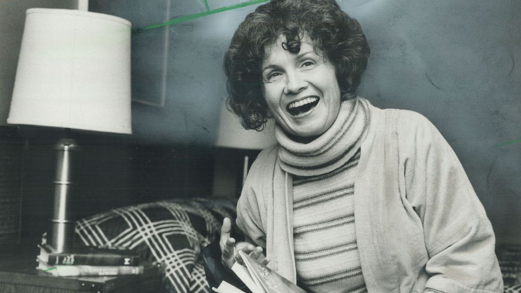 Alice Munro, a mediados de los años 70.