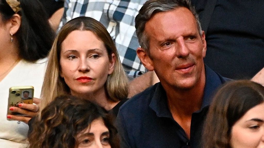 La pareja, fotografiada durante el concierto de Luis Miguel este fin de semana