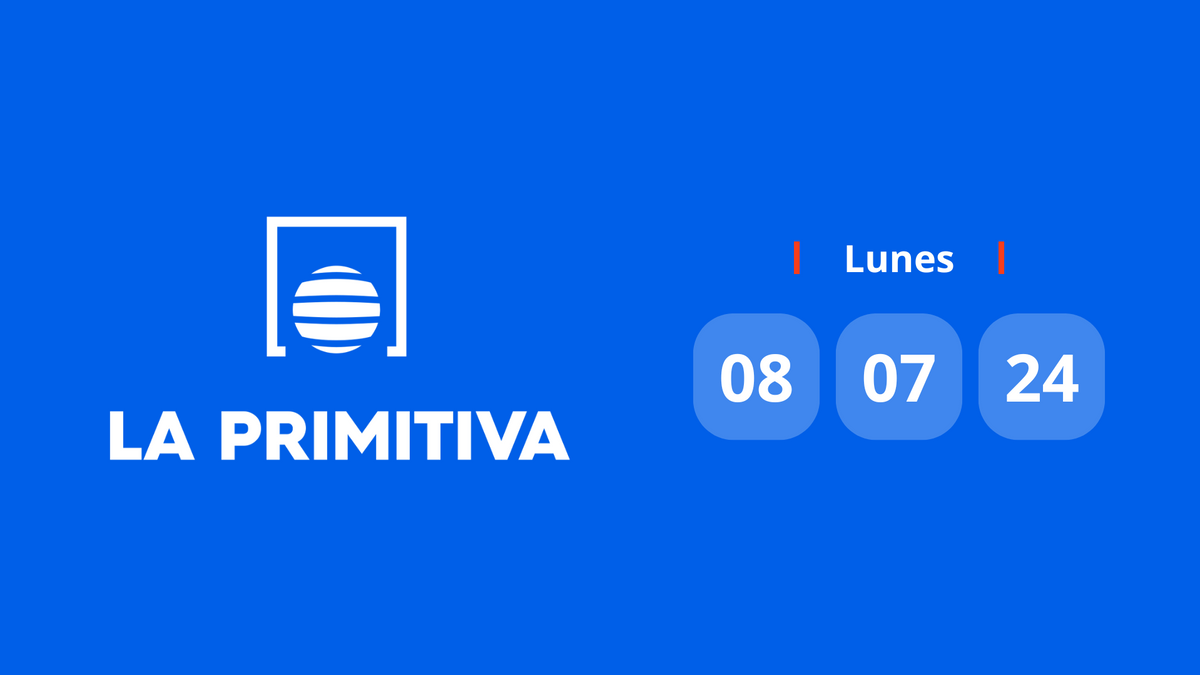 Resultado Primitiva: comprobar número premiado hoy lunes 8 de julio de 2024