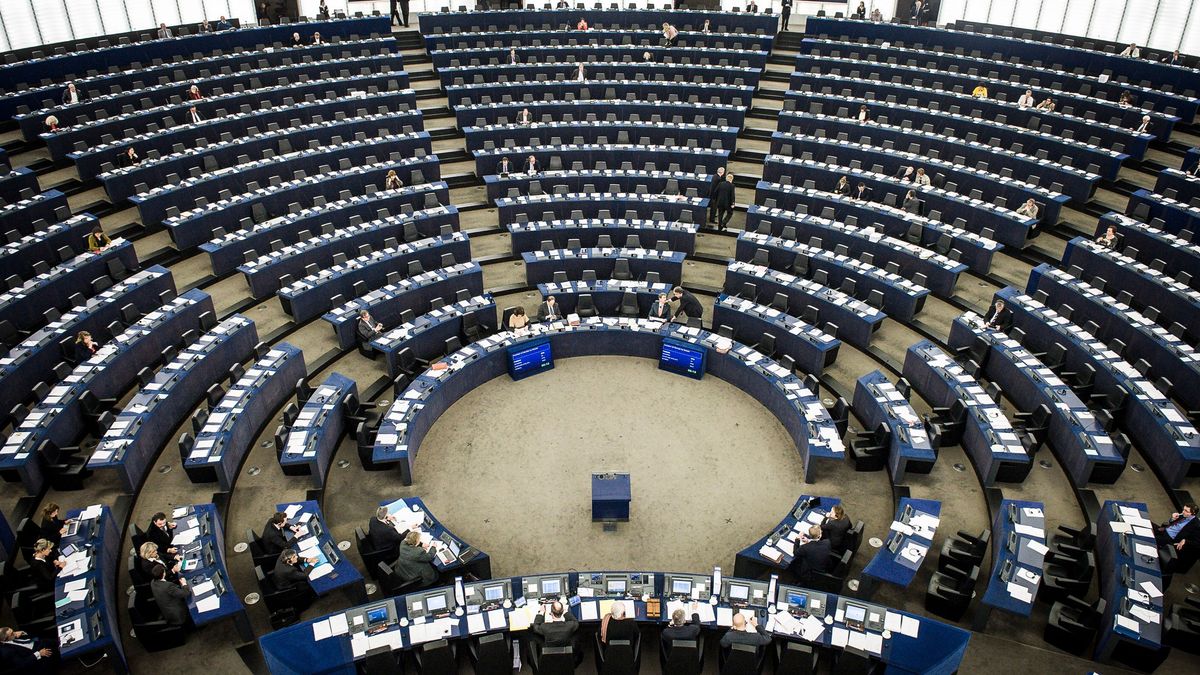 Sesión plenaria del Parlamento Europeo en Estrasburgo, Francia