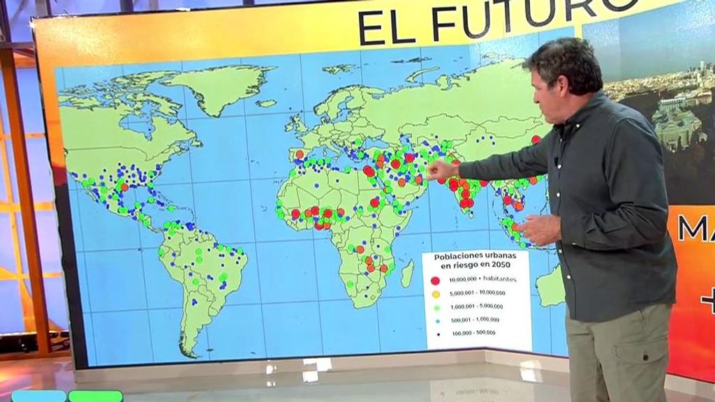 Estos son los lugares que quedarán inhabitables en España en 2050, según la Nasa