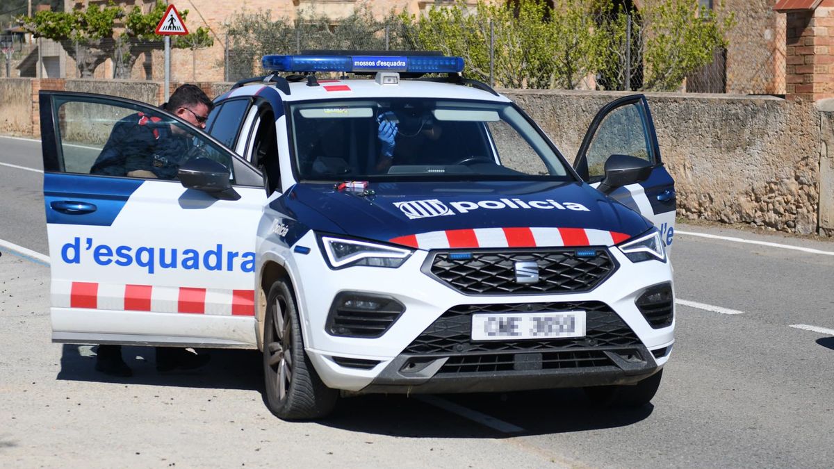EuropaPress 5862406 coche mossos desquadra lleva detenido abril 2024 albons girona catalunya