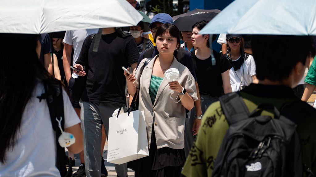 Ola de calor mortal en Tokio: seis personas han fallecido y hay más de 200 hospitalizados