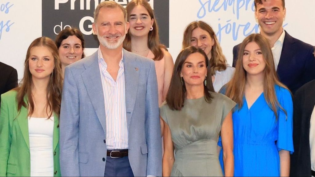 La reina Letizia, con vestido alquilado en Girona