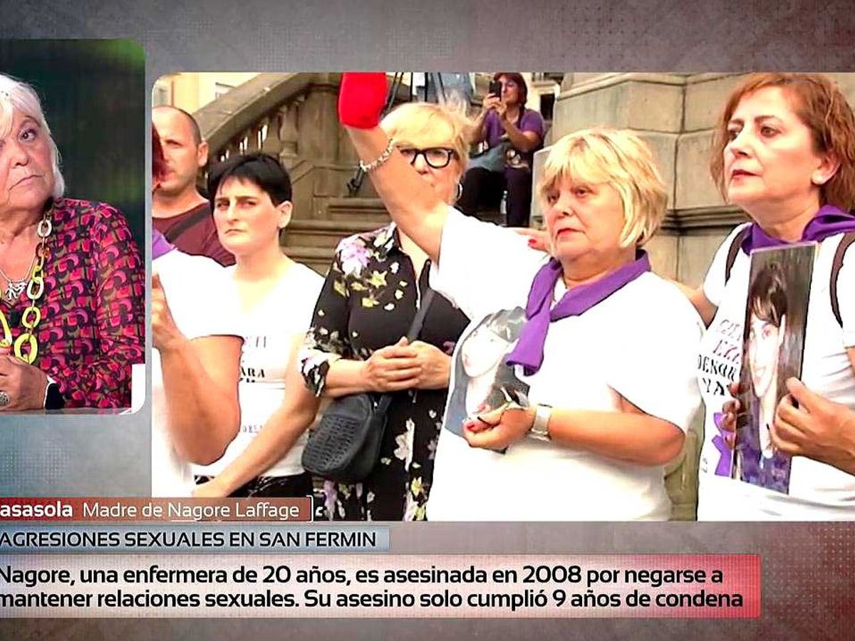 La madre de Nagore Laffage lamenta las últimas agresiones sexuales en San  Fermín