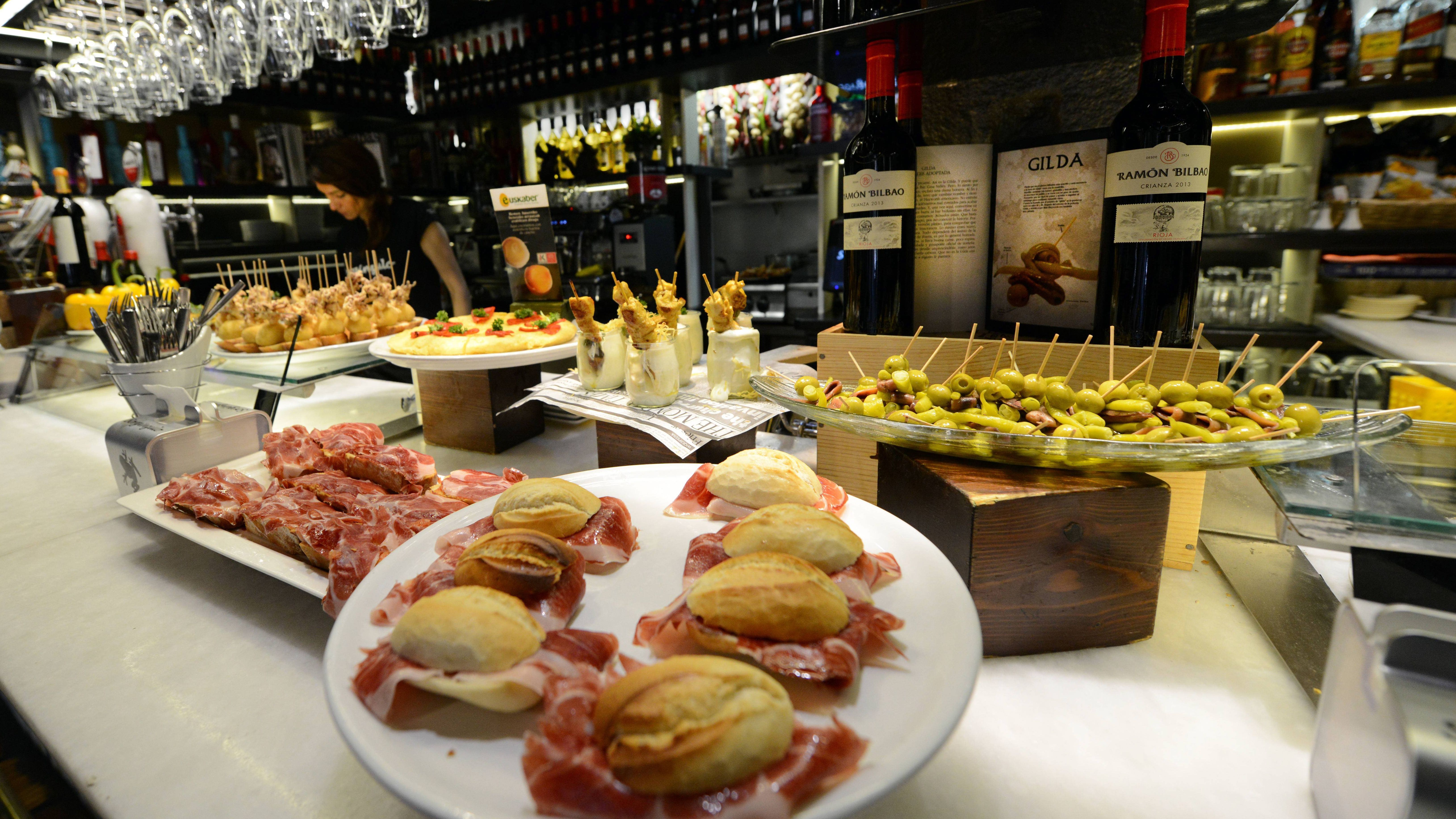 La barra del Sorginzulo, en Bilbao