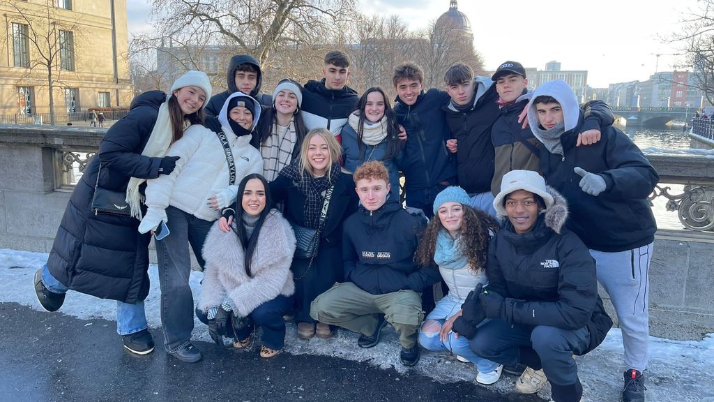 Los 16 estudiantes que viajarán a Nueva York estuvieron este pasado curso en Berlín