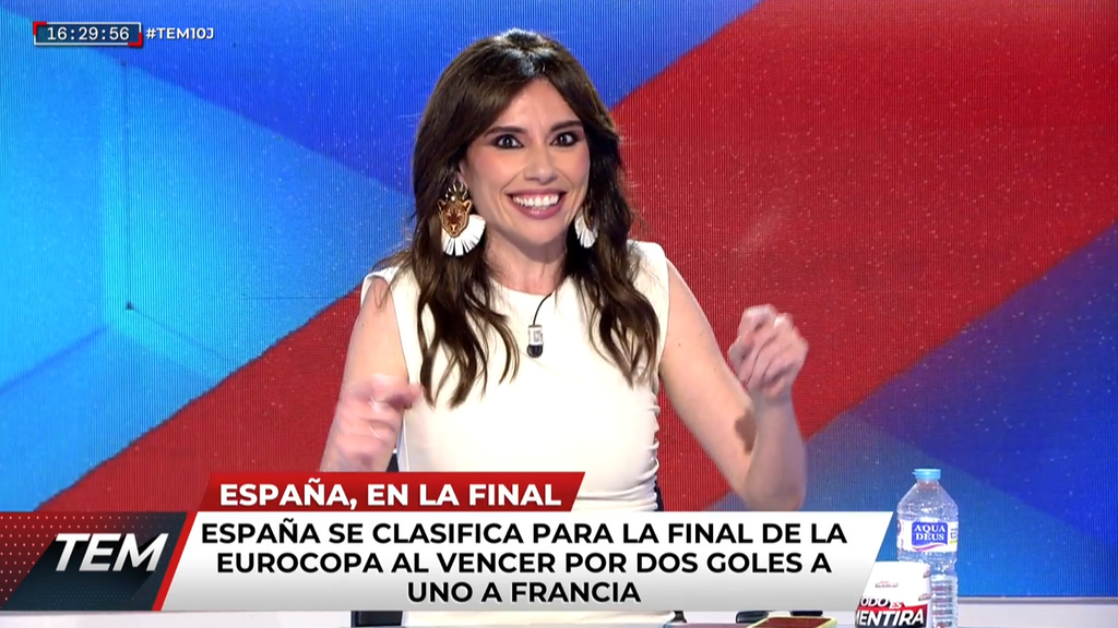 Marta Flich se lanza a cantar tras la victoria de España y se rinde al nuevo 'heredero al trono': "¡Lamine, Jamal, cada día te quiero más!"