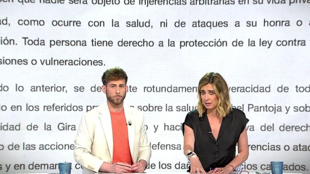 Sandra Barneda responde a la acusación del comunicado de Isabel Pantoja: "Me habría gustado que dieran explicaciones"