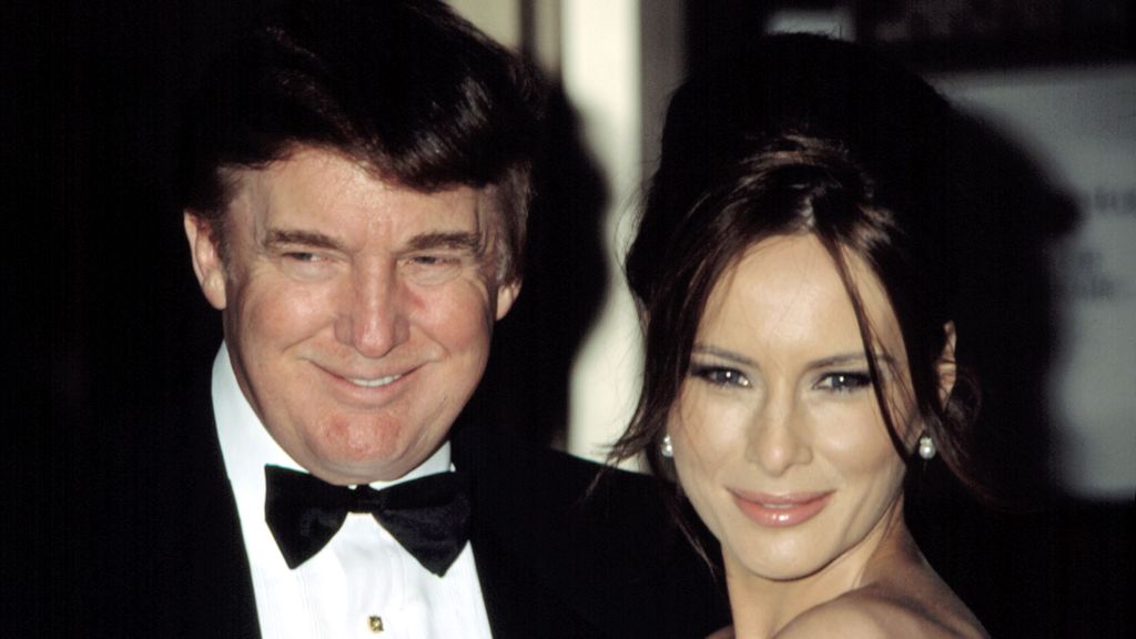 Donald Trump y Melania en 2003. FUENTE: Cordonpress