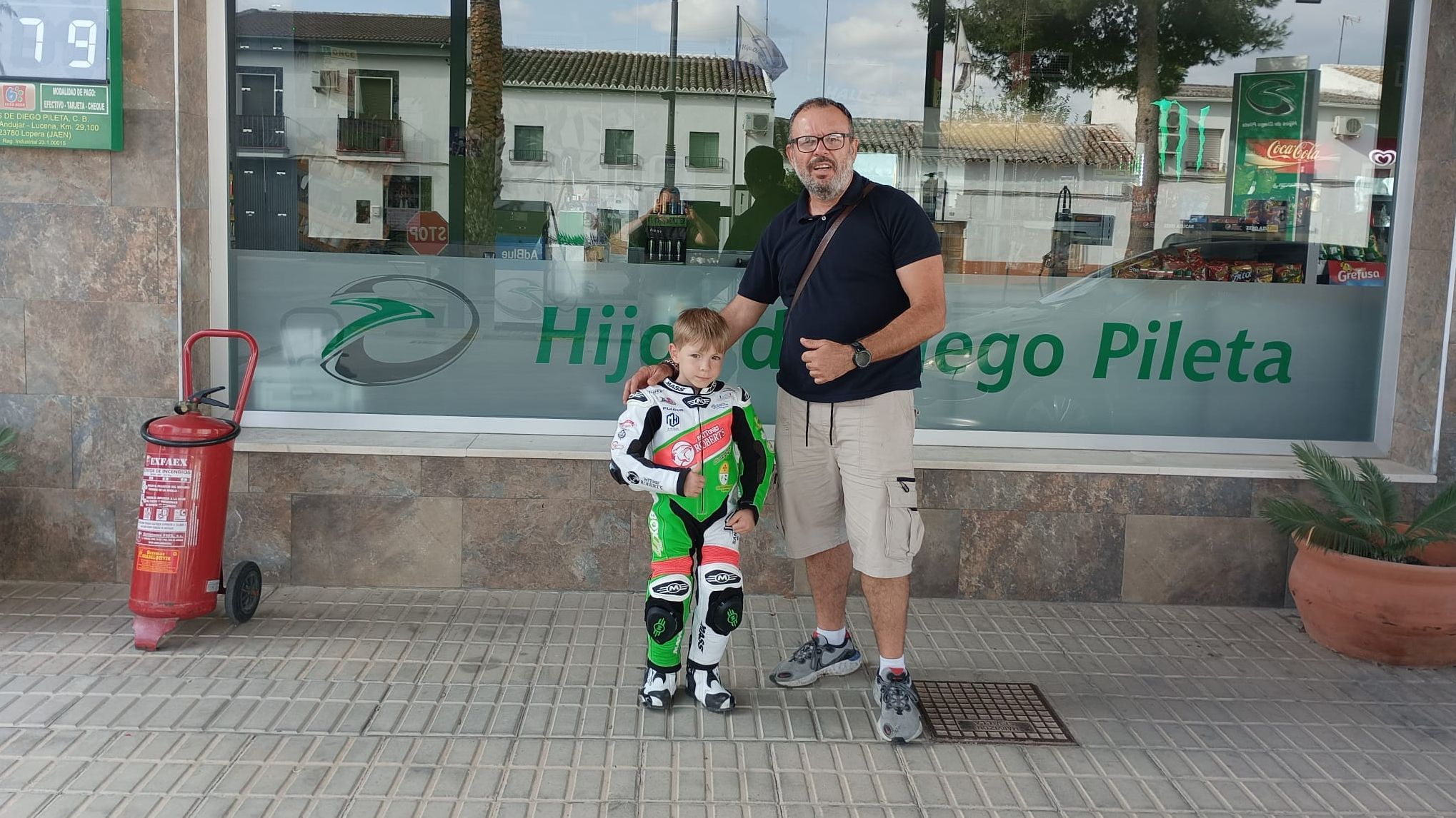izan con papa