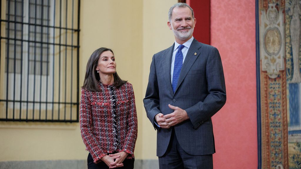 Los reyes Felipe y Letizia a principios de junio.