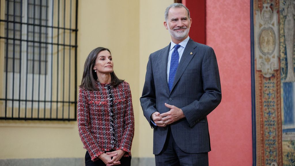 Los reyes Felipe y Letizia en junio de 2024.