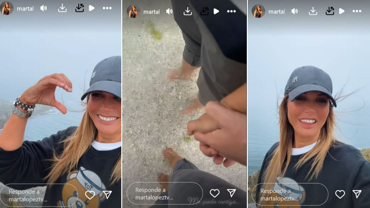 Marta López ha recogido las continuas muestras de amor que ha dedicado a su chico