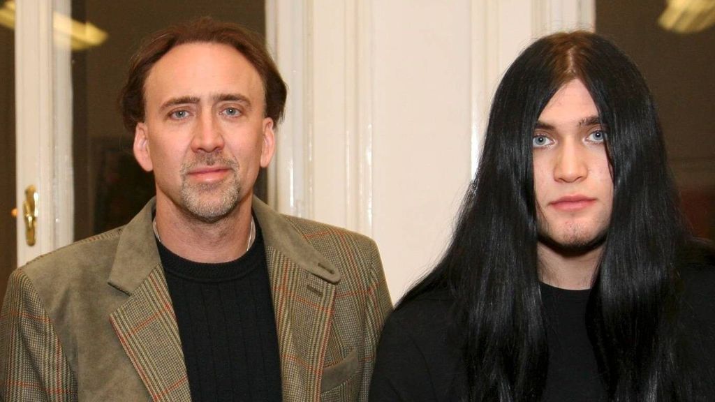 Nicolas Cage y su hijo en una imagen de archivo.