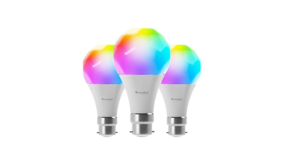 Pack de 3 Bombillas LED RGB Regulable 9W B22