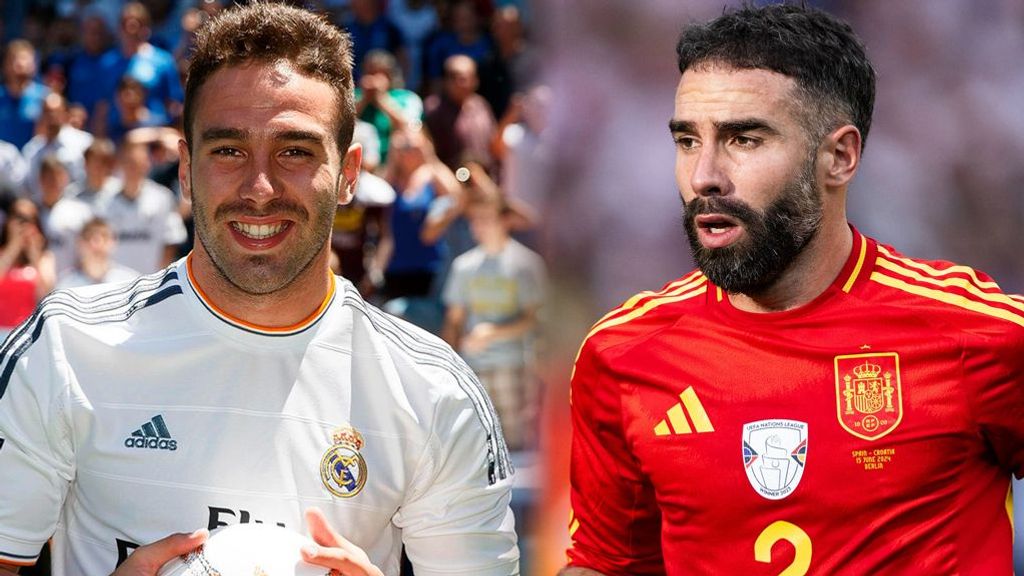 Dani Carvajal, antes y después