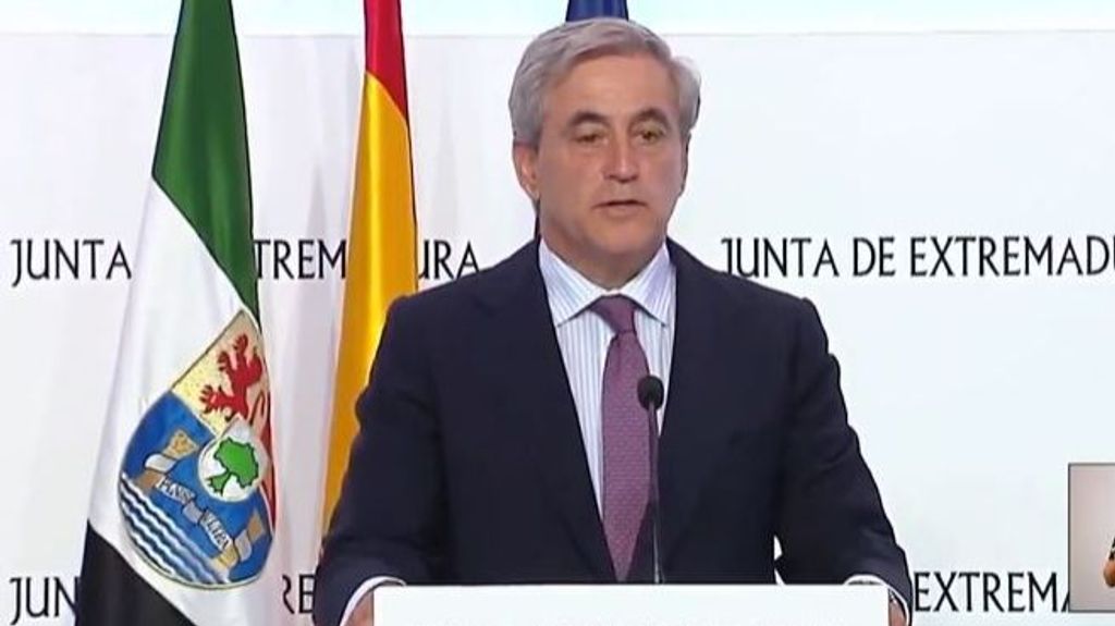 El consejero de Vox en el Gobierno de la Junta de Extremadura, Ignacio Higuero