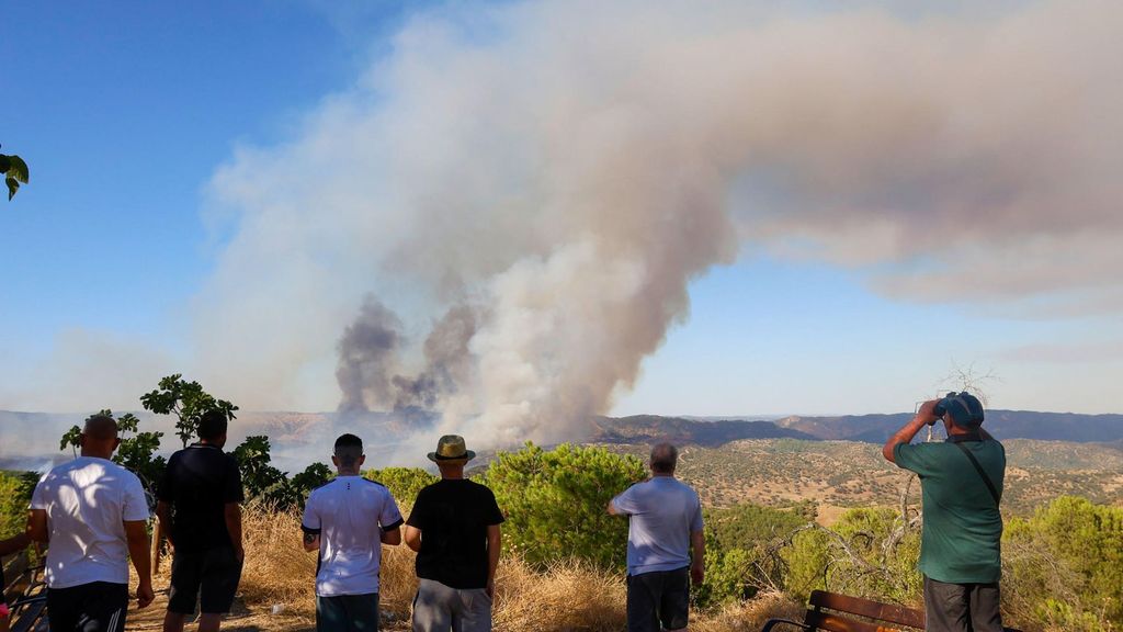 El incendio de la base militar de Cerro Muriano (Córdoba) entra en el campo de tiro
