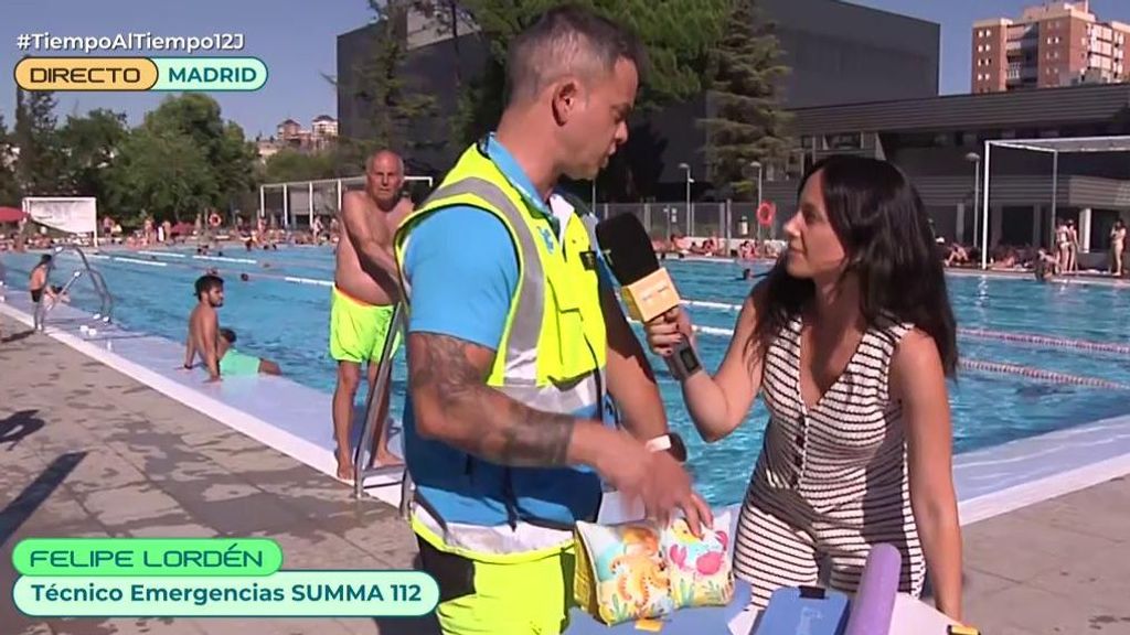 Felipe Lordén, técnico de emergencias del SUMMA 112