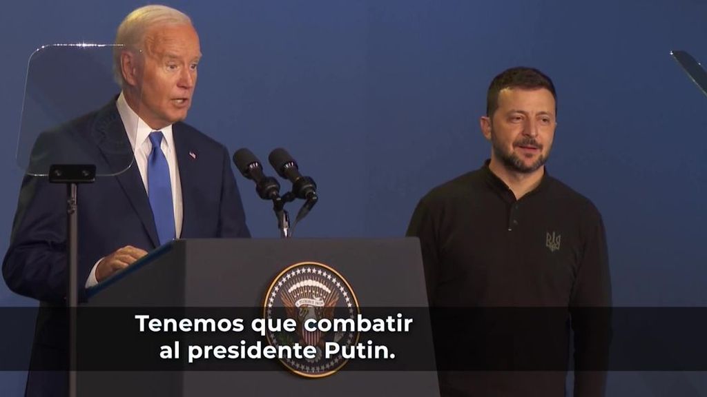 Joe Biden y Zelensky