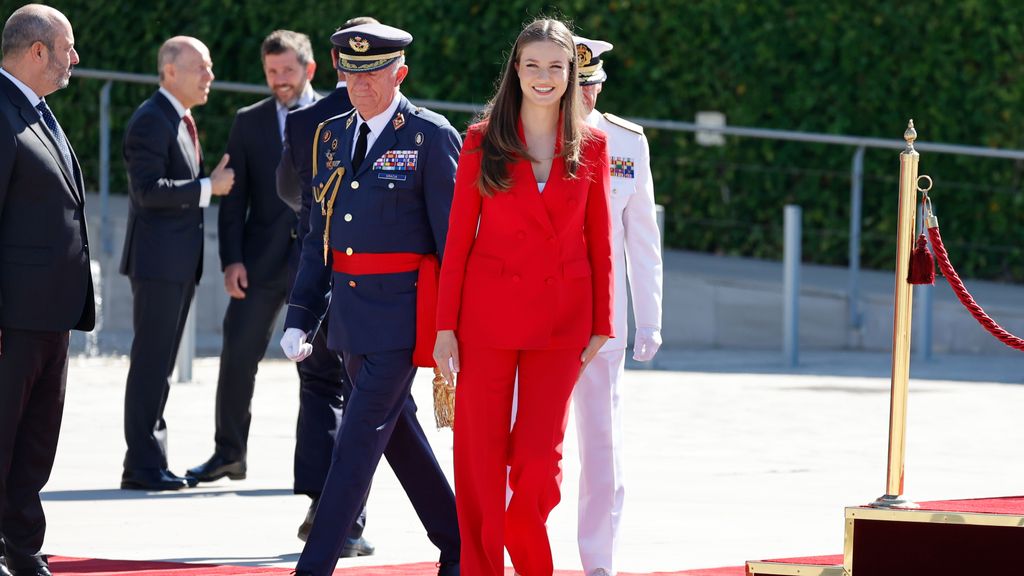 La princesa Leonor este 12 de julio.