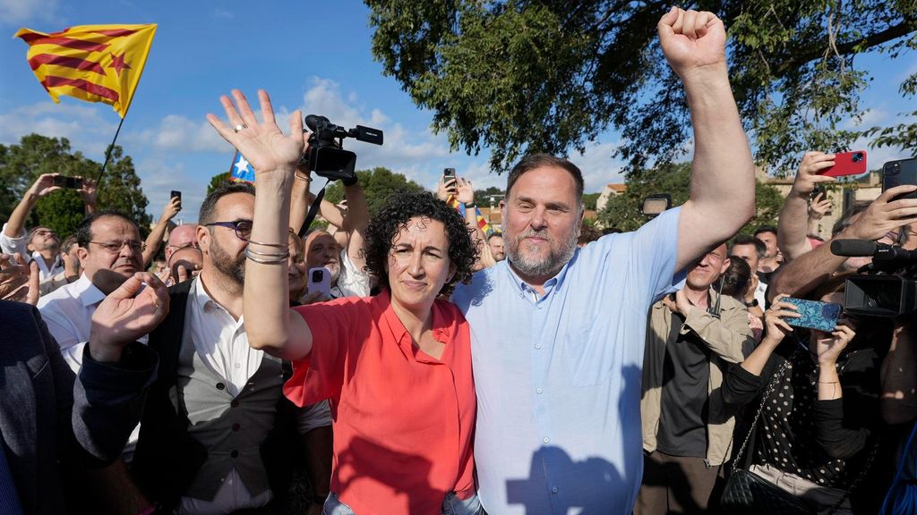 Marta Rovira tras regresar a Cataluña: "Hemos venido para acabar el trabajo que dejamos a medias"