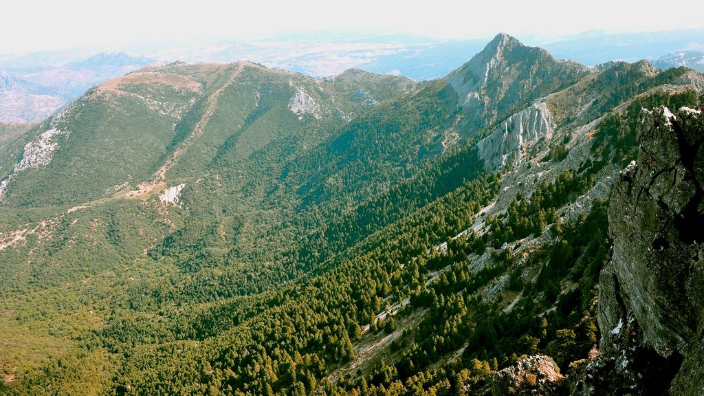 Vista de la Sierra de Grazalema.