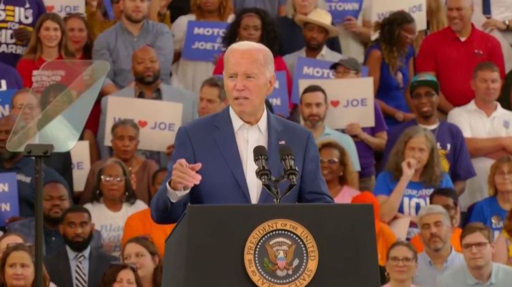 Joe Biden reitera que no se va "a ninguna parte" y confía en ganar las elecciones