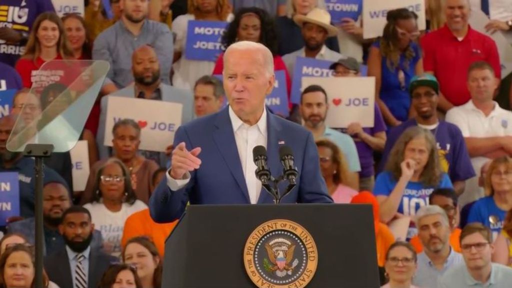 Joe Biden reitera que no se va "a ninguna parte" y confía en ganar las elecciones