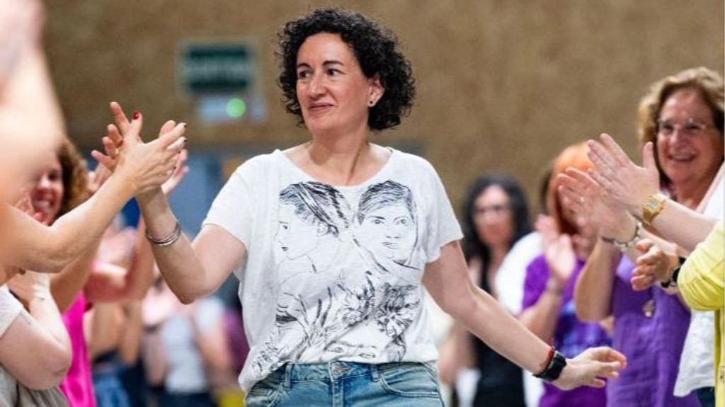 Marta Rovira se reencuentra con la militancia de ERC en un acto con 300 mujeres