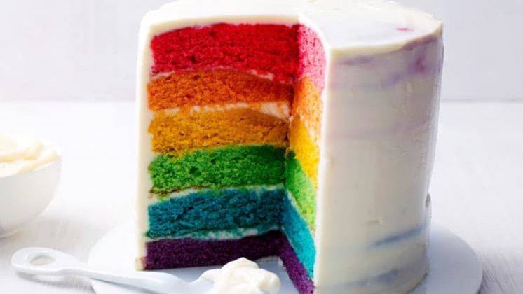 rainbow cake thermomix